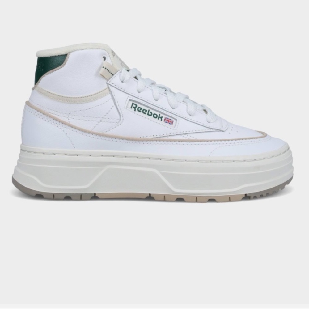 SOLD//Reebok
Women's Club C Vintage Platform High Top Sneakers